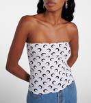 Топ-труба из джерси Moon Marine Serre, Optical White - фото 4