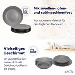 Набор столовых приборов Luzzo Aland - 18 teilig, серый - фото 10