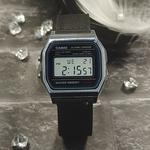 CASIO Часы Unisex YOUTH Black Watch, Silver Small Block Nylon Black - фото 3