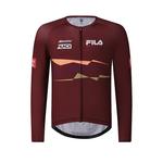 FILA Велосипедный джемпер мужской бордовый - фото