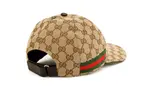 Бейсболка original gg canvas baseball hat with web 'original gg' Gucci, бежевый - фото 3