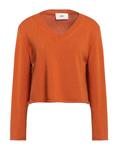 Свитер Solotre, оранжевый - фото