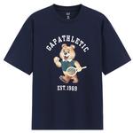 Футболка мужская Crew Neck GAP, marine синий - фото