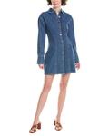 DL1961 Lisette Платье-рубашка, синий - фото