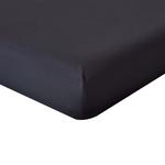 Простыня Homescapes черный, 160/200 см - фото