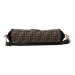 FENDI Сумка сумка-багет из ткани - фото 6