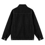 Джинсовая куртка унисекс Xinyinsu, черный - фото 12