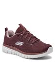 Кроссовки Get Connected 12615/WINE Skechers, красный - фото 2