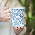 Кружка VIETRI Blue Bird, синий - фото 3