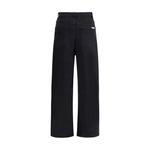 Джинсы-бочонки Self-Portrait, черный - фото 2