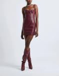 Платье 8 By Yoox, бордовый - фото 2