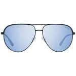 Солнцезащитные очки gf5083 01x синие зеркальные Guess, черный - фото 2