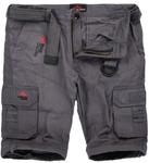 Тканевые шорты Arctic Seven AS-129, антрацит - фото