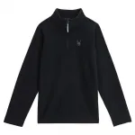 Флис Spyder Speed half zip, черный - фото