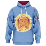 Худи Otso Emoji Monkey See, синий - фото