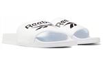 Шлепанцы и сланцы Reebok Classic Slide 'White Black' - фото 3