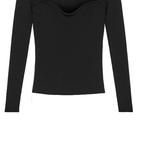 Лонгслив женский Gucci, черный - фото 6