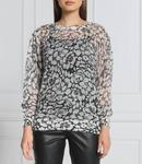 Свитер из шерсти TWINSET longline fit, белый - фото