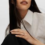 Louis Vuitton Кольцо LV Diamonds V, розовое золото - фото 2