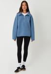 Джемпер Threadbare 1/4 ZIP, Blue - фото 2