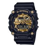 Часы CASIO G-Shock Analog-Digital 'Black Gold', черный/золото - фото
