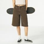 714STREET Джинсовые шорты унисекс, Черный/Серый - фото 15