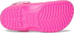 Сабо Crocs Kids Classic Barbie Clogs, цвет Barbie - фото 3