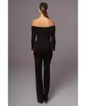 Женские трикотажные брюки Alani JLUXLABEL, черный - фото 4