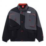 Куртка цветные блоки куртка карго Li-Ning, черный - фото