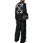 OFF WHITE Футболка с двойной цепью и стрелой OFF-WHITE, черный - фото 4