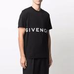 Футболка мужская черная Givenchy, черный - фото 4