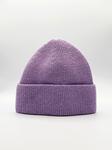 Фиолетовая шапка-бини в рубчик SVNX, фиолетовый - фото 4