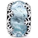 Pandora Sterling Silver Beads Women's Light Blue - фото 2
