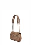 Сумка Guess KATYA CONVERTIBLE FLAP, Latte Logo/Light Brown - фото 5
