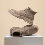 Мужские ботинки Cahhrrn X Martin Boot Men Beige Qiaonai - фото 5