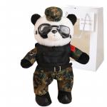Плюшевая игрушка Creative Panda Army Bitter purchase, зеленый - фото
