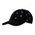 Ouis Vuitton 7974 V Blason Shading Denim Cap LOUIS VUITTON, черный - фото 9