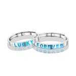 SOFTDORA Серебряное парное кольцо S925 Unisex - фото 6