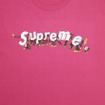 Футболка Supreme Apes Розовая - фото 3