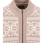 Свитер Fynch Hatton 1511367 full zip, бежевый - фото 3