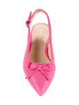 Балетки Sarena Bow Slingback Saks Fifth Avenue, розовый - фото 5