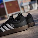 Кроссовки VL Court 3.0 Adidas, цвет Core Black/Cloud White/Gum - фото 9