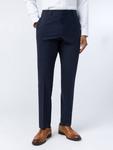 Стройные брюки Performance Slim Fit из шерстяной смеси Panama Ted Baker, Navy - фото