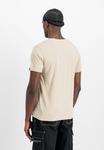 Футболка Alpha Industries SMALL LOGO, Organic Beige/Beige - фото 3