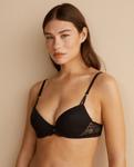 бюстгальтер с эффектом "пуш-ап Antigel, черный - фото