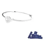 Swarovski Родированное серебряное браслет для женщин - фото