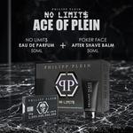 Мужской набор Philipp Plein Ace of Plein с парфюмерной водой No Limits 50 мл и ароматом после бритья 50 мл с восточными и древесными нотами - фото 2