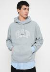 Худи GAP LOGO POLAR, Grey Heather/Grey - фото 4