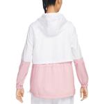 Куртка женская розовая/белая Nike - фото 4