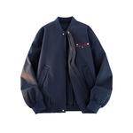 Куртка Unisex Stand Collar Moderate Soft Shell WARRIOR, темно-синий - фото